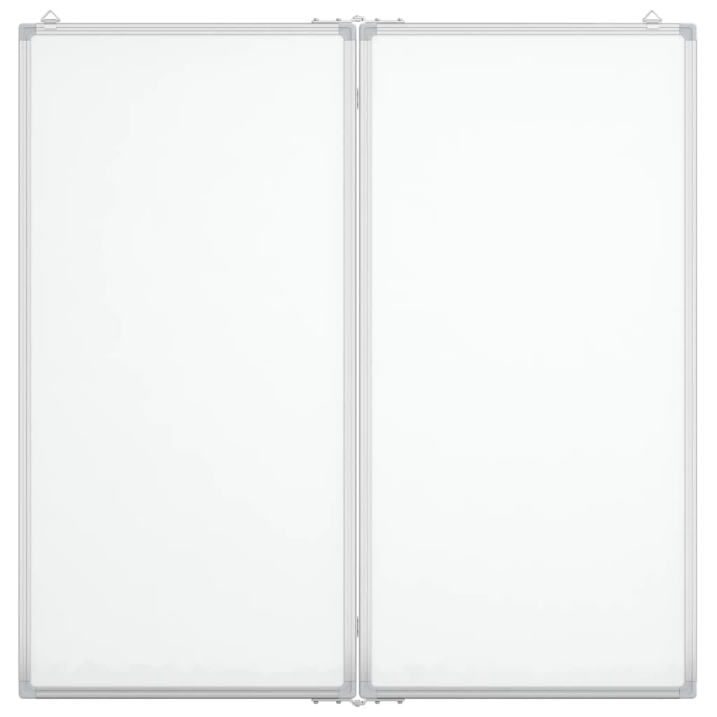 Vidaxl whiteboard magnetisk vikbar 100x100x1.7 cm aluminium