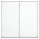 Vidaxl Whiteboard magnetesch flappbar 100x100x1.7 cm Aluminium