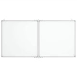 Vidaxl whiteboard magnetisch inklapbaar 120x60x1,7 cm aluminium