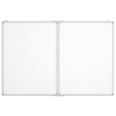 Vidaxl whiteboard magnetisch inklapbaar 120x80x1,7 cm aluminium