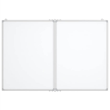 Vidaxl whiteboard magnetisch inklapbaar 120x100x1,7 cm aluminium