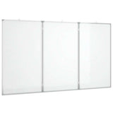 Vidaxl whiteboard magnetisch inklapbaar 120x80x1,7 cm aluminium