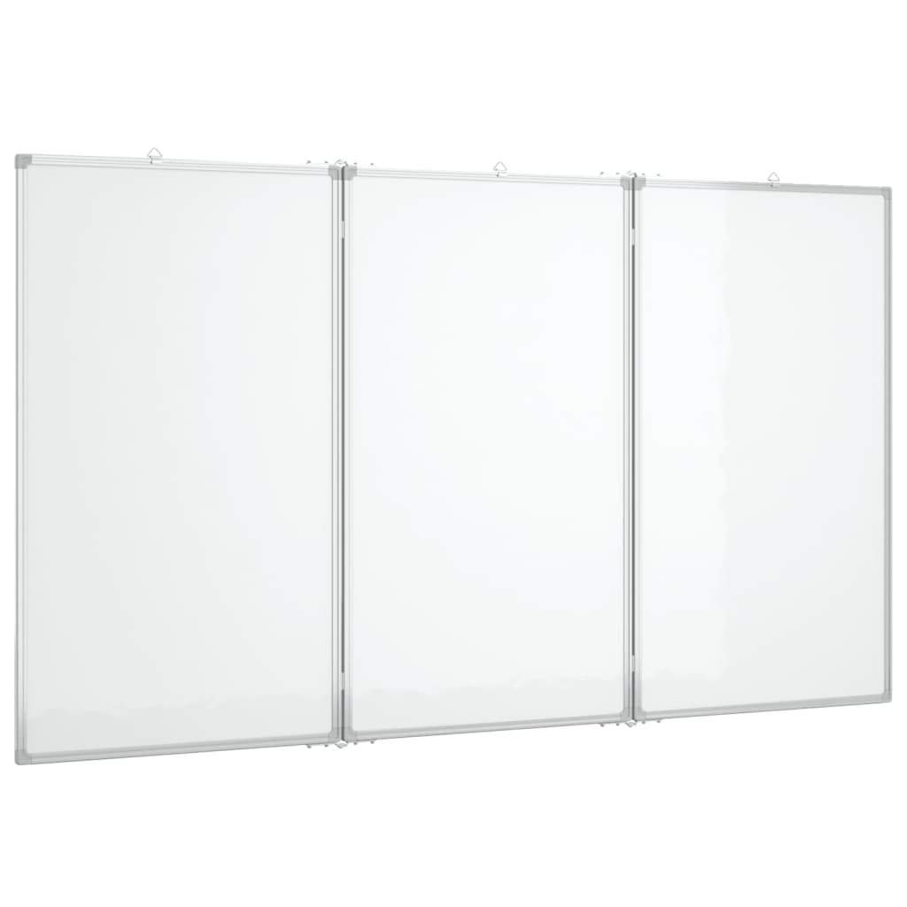 Pizarra Vidaxl magnéticamente plegable 120x80x1.7 cm de aluminio