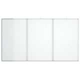 Vidaxl whiteboard magnetisch inklapbaar 120x80x1,7 cm aluminium