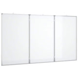 Vidaxl whiteboard magnetisch inklapbaar 120x100x1,7 cm aluminium