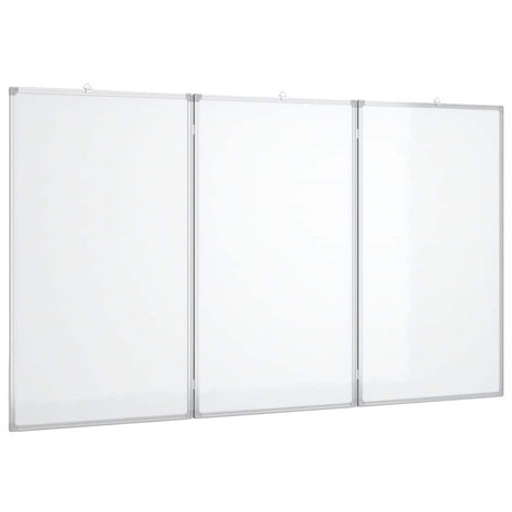 Vidaxl whiteboard magnetisch inklapbaar 120x100x1,7 cm aluminium
