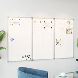 Vidaxl Whiteboard Magnetisk sammenfoldelig 120x100x1,7 cm aluminium