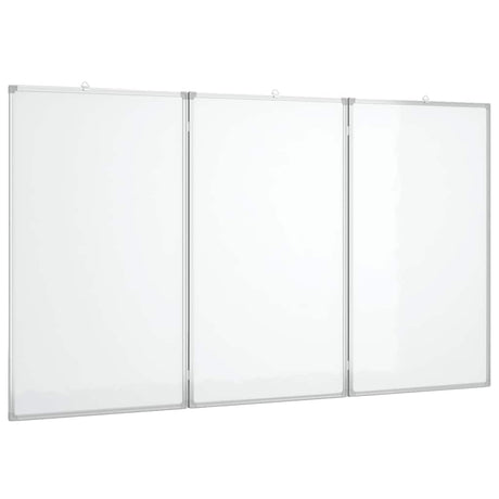 Vidaxl whiteboard magnetisch inklapbaar 150x80x1,7 cm aluminium