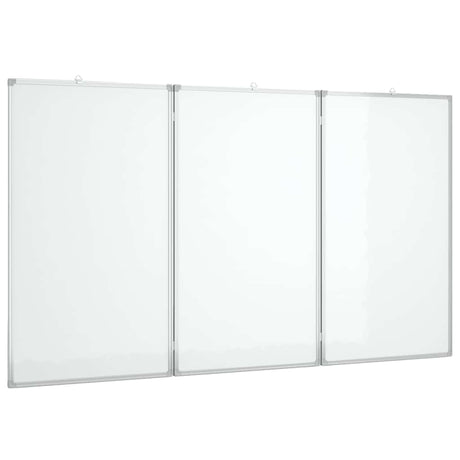 Vidaxl whiteboard magnetisch inklapbaar 150x100x1,7 cm aluminium
