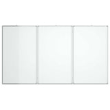 Vidaxl whiteboard magnetisch inklapbaar 150x100x1,7 cm aluminium