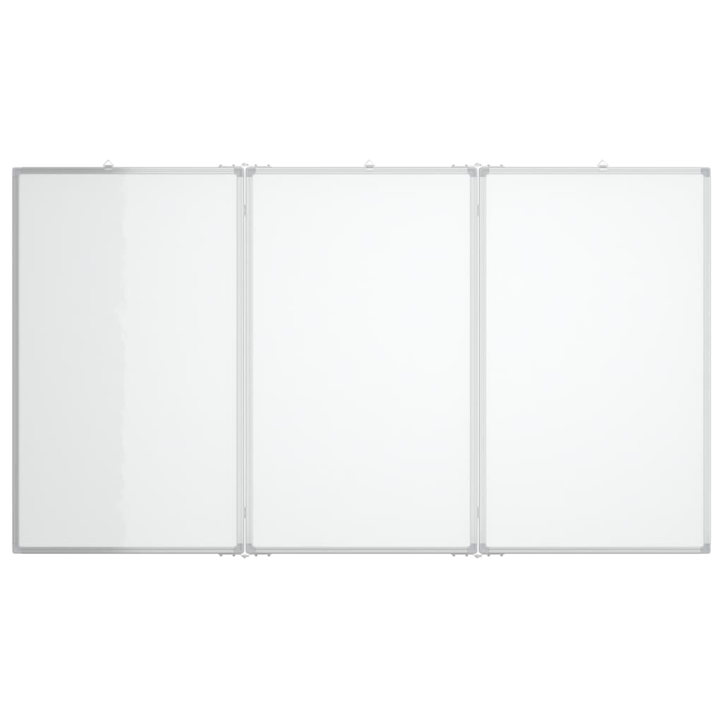 Vidaxl Whiteboard magnetesch flappbar 150x100x1.7 cm Aluminium