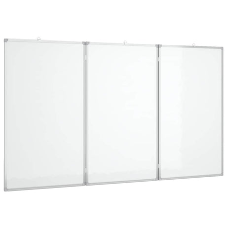 Vidaxl whiteboard magnetisch inklapbaar 180x100x1,7 cm aluminium
