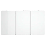 Vidaxl whiteboard magnetisch inklapbaar 180x100x1,7 cm aluminium