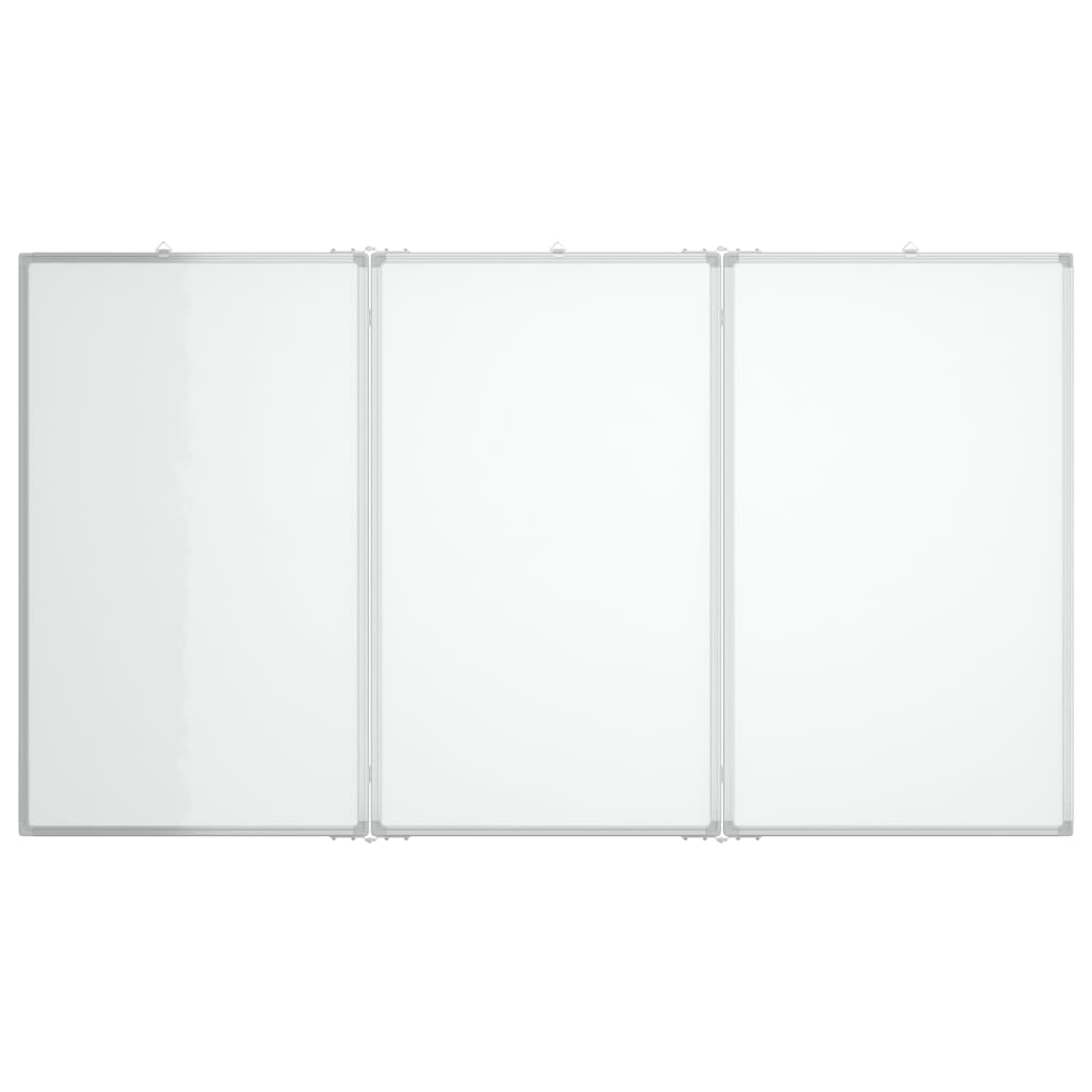 Vidaxl Whiteboard Magnetically folding 180x100x1.7 cm aluminum