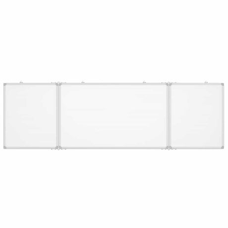 Vidaxl whiteboard magnetisch inklapbaar 160x50x1,7 cm aluminium