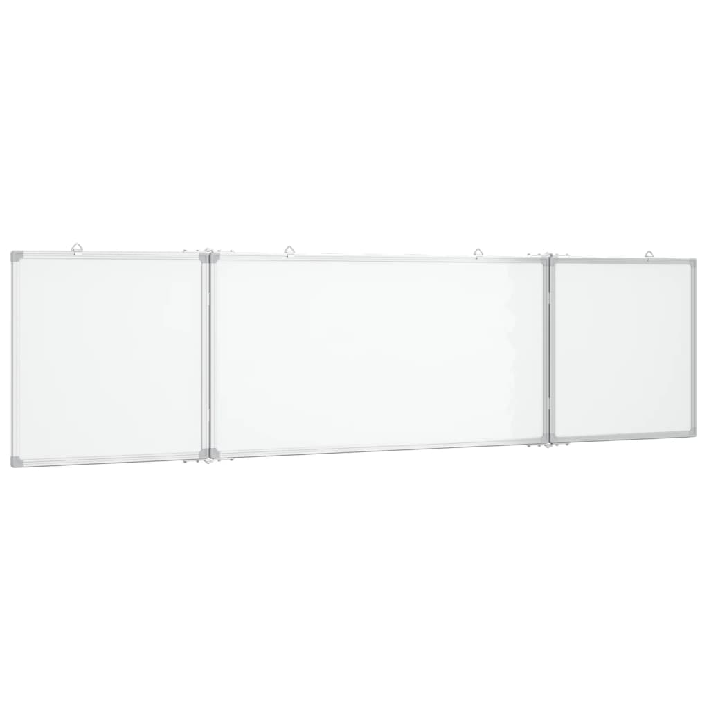 Vidaxl Whiteboard Magnetycznie składane 200x50x1,7 cm aluminium