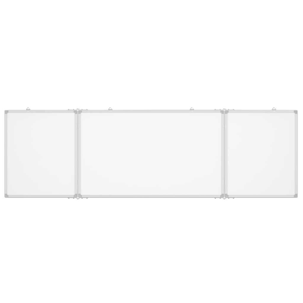 Vidaxl Whiteboard Magnetisk sammenfoldelig 160x60x1,7 cm aluminium