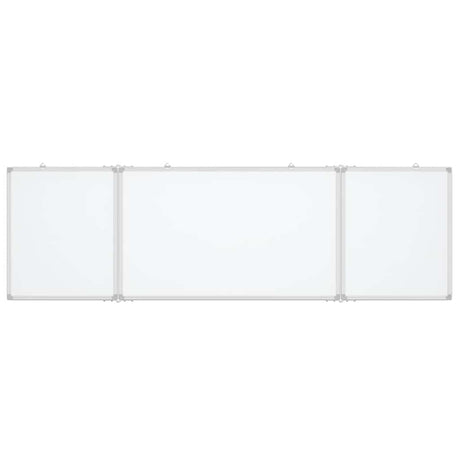 Vidaxl whiteboard magnetisch inklapbaar 200x60x1,7 cm aluminium