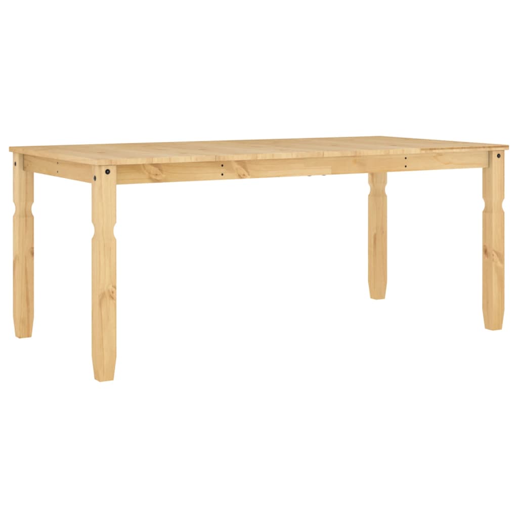 Vidaxl eettafel corona 180x90x75 cm massief grenenhout