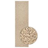 Vidaxl vloerkleed zizur binnen en buiten 80x250 cm jute look
