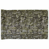 Vidaxl balkonscherm steenpatroon 400x75 cm pvc