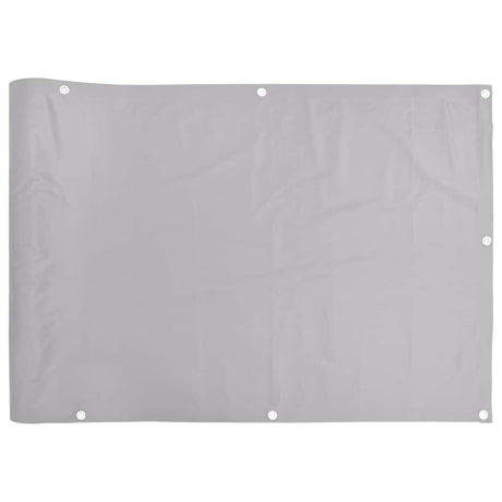 Vidaxl balkonscherm 500x90 cm pvc grijs