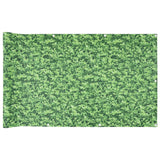 Vidaxl balkonscherm plantpatroon 700x90 cm pvc groen