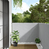 Vidaxl Balkon Bildschirm 300x120 cm PVC Grau