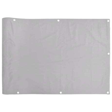Vidaxl balkonscherm 400x120 cm pvc grijs
