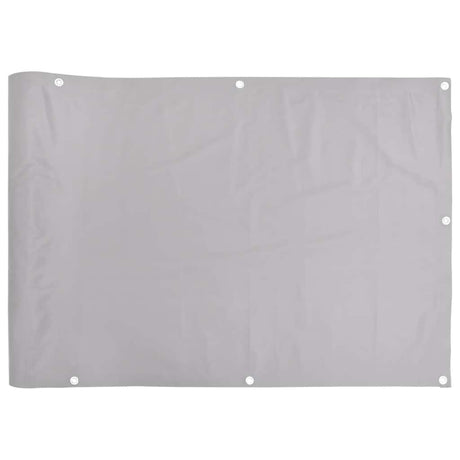 Vidaxl balkonscherm 500x120 cm pvc grijs