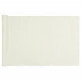 Pantalla de balcón Vidaxl 600x120 cm PVC White