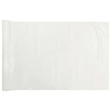 Vidaxl balkonscherm 1000x120 cm pvc wit