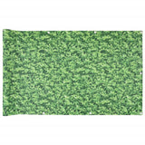 Vidaxl balkonscherm plantpatroon 800x120 cm pvc groen