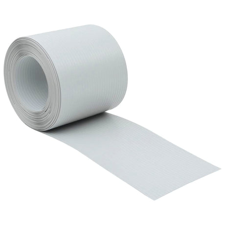 Vidaxl tuinschermen 10 st 252,5x19 m pvc lichtgrijs