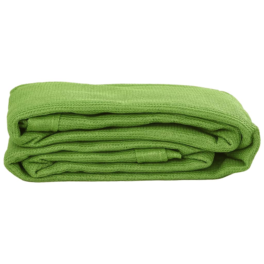 Vidaxl tenttapijt 250x550 cm hdpe lichtgroen