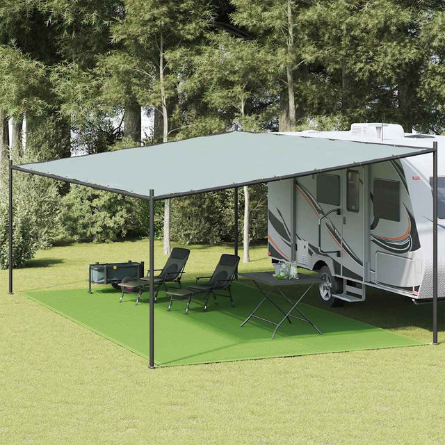 Vidaxl tenttapijt 400x600 cm hdpe lichtgroen