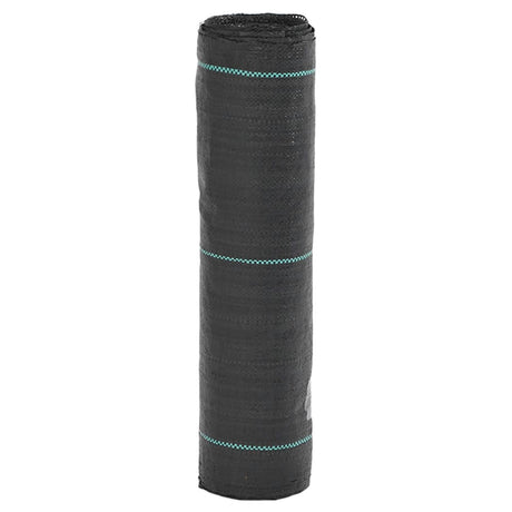 Vidaxl onkruidmembraan zwart 0,5x50 m pp