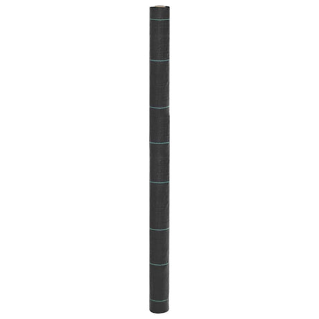 Vidaxl onkruidmembraan zwart 1,5x100 m pp