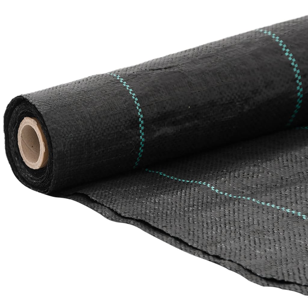 Vidaxl Carrot Cloth 4x25 M Polypropene Black