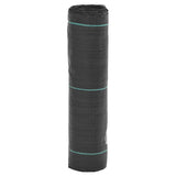 Tela de zanahoria Vidaxl 0.5x25 m polipropeno negro