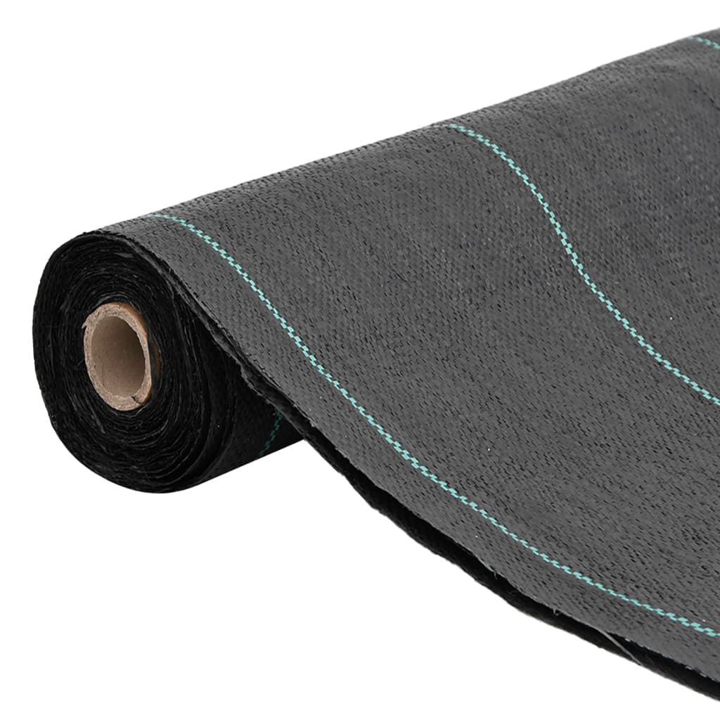 Vidaxl carrot cloth 0.5x50 m Polypropene black