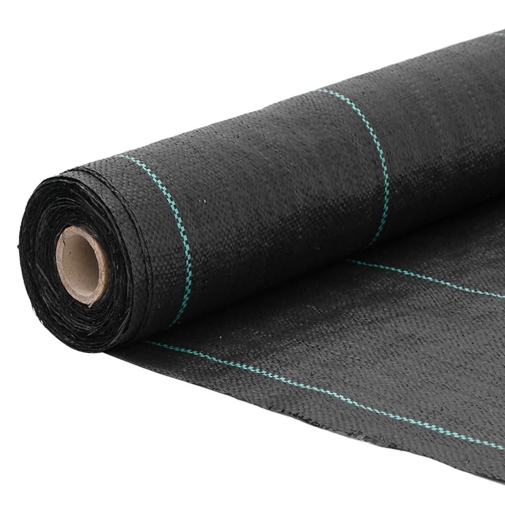 Vidaxl carrot cloth 0.5x50 m Polypropene black