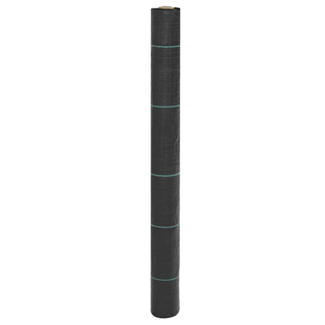 Vidaxl worteldoek 1x100 m polypropeen zwart