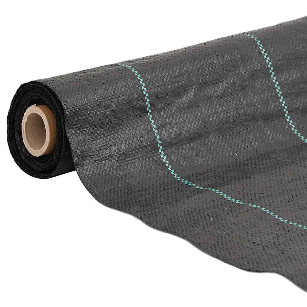 Vidaxl worteldoek 4x10 m polypropeen zwart
