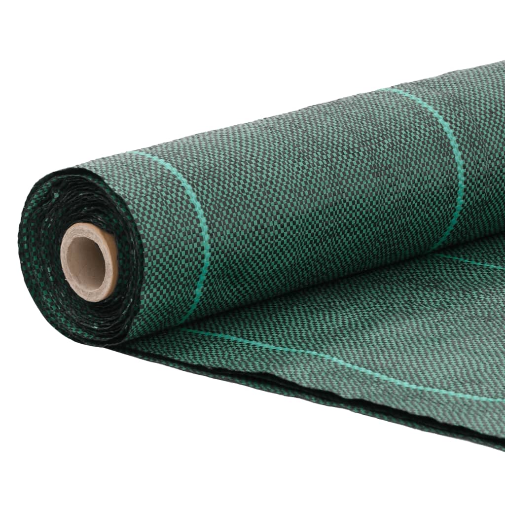 Vidaxl onkruidmembraan groen 0,5x100 m pp