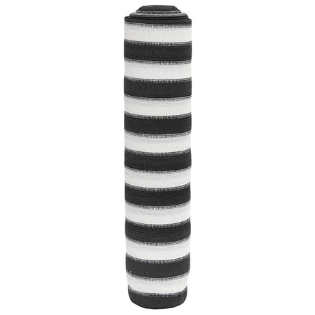 Vidaxl privacynet 75 g m² 2x50 m hdpe antracietkleurig en wit