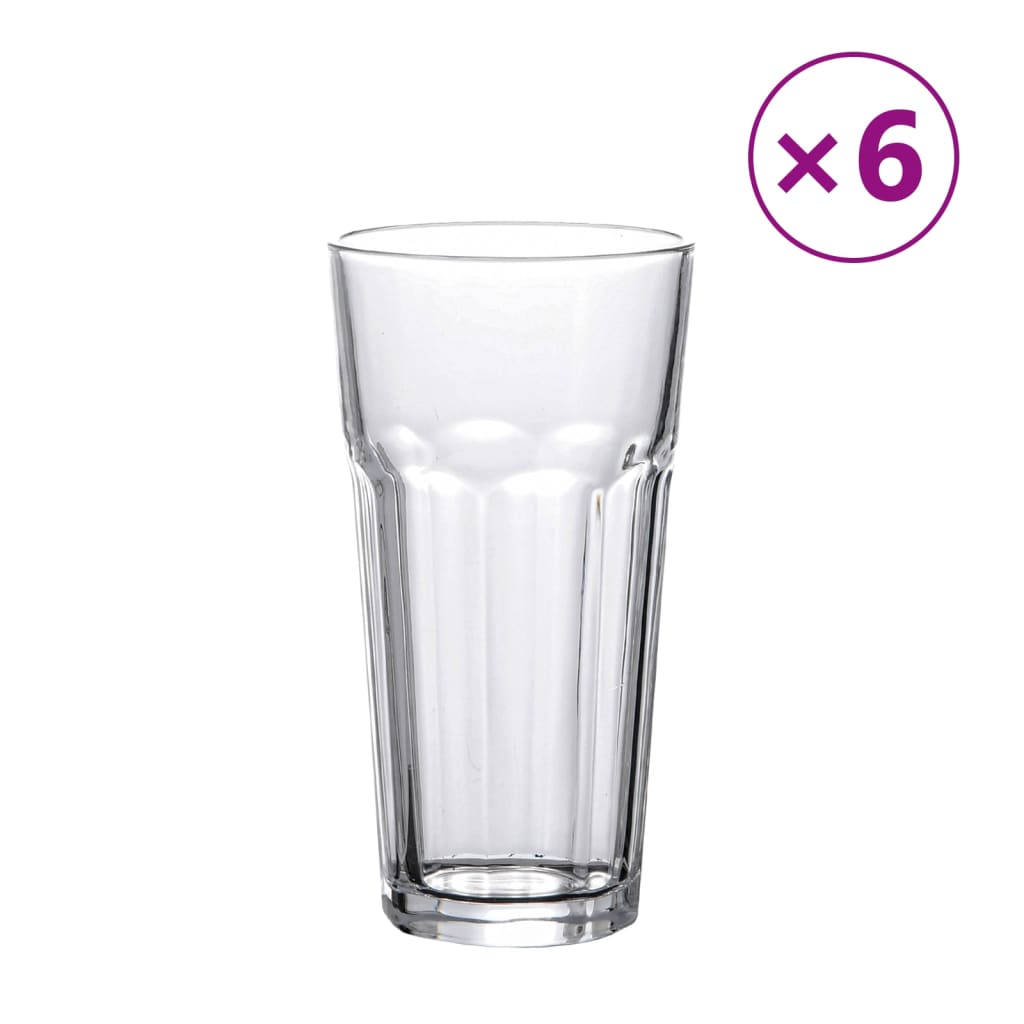 Vidaxl glazen 6 st 475 ml