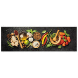 Vidaxl Kitchen Mat wäschen Hirb Print 60x180 cm Velvett