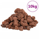 Vidaxl Lava Stones 10 kg 1-2 cm rout