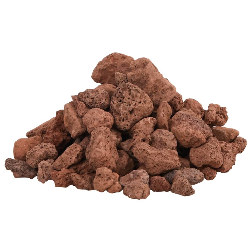 Vidaxl Lava Stones 10 kg 1-2 cm rout